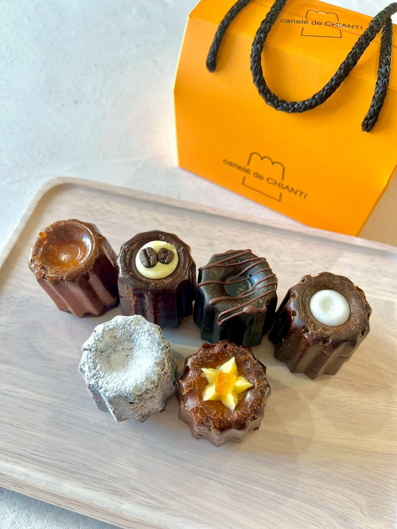canelé de CHIANTI 12月限定オリジナルカヌレ6個SET