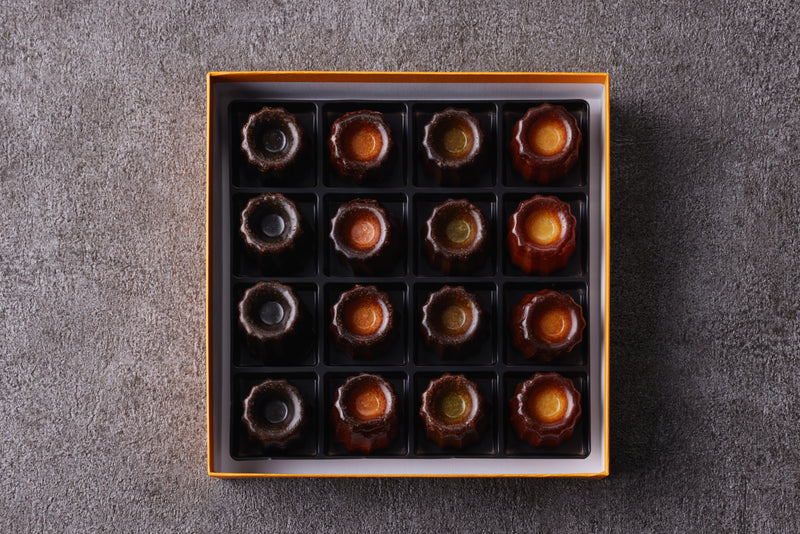 canelé de CHIANTI mini オリジナルミニカヌレ 4種16個SET